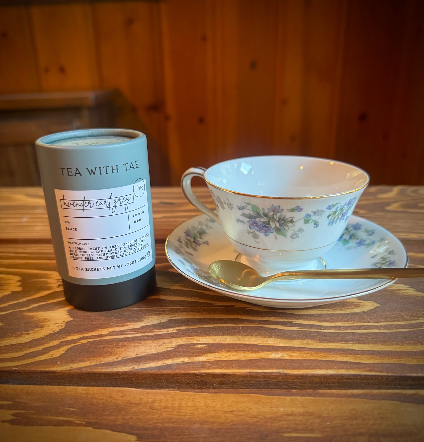 Lavender Earl Tea - Mini Tube (5 tea bags)