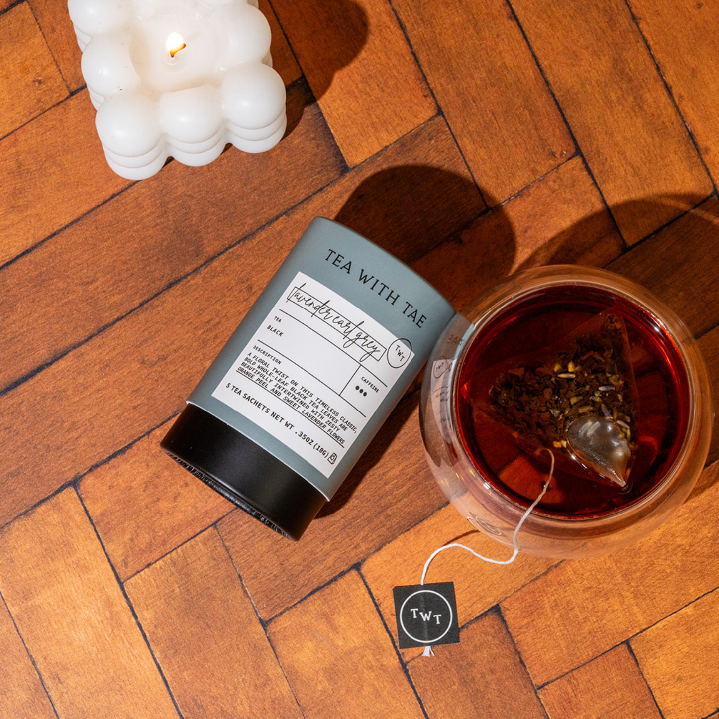 Lavender Earl Tea - Mini Tube (5 tea bags)
