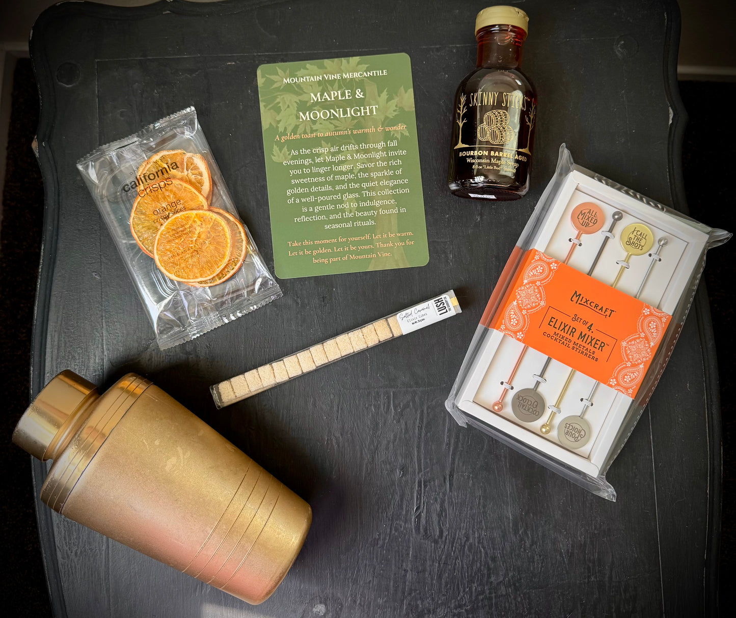 Maple & Moonlight - A Fall Entertaining & Cocktail Gift Box