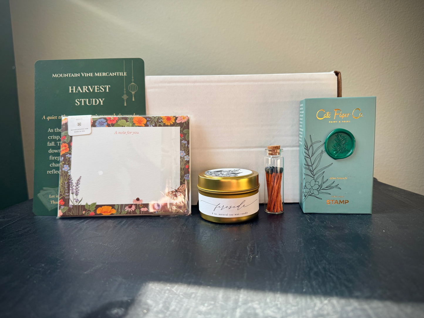 Harvest Study - A Dark Academia Inspired Gift Box