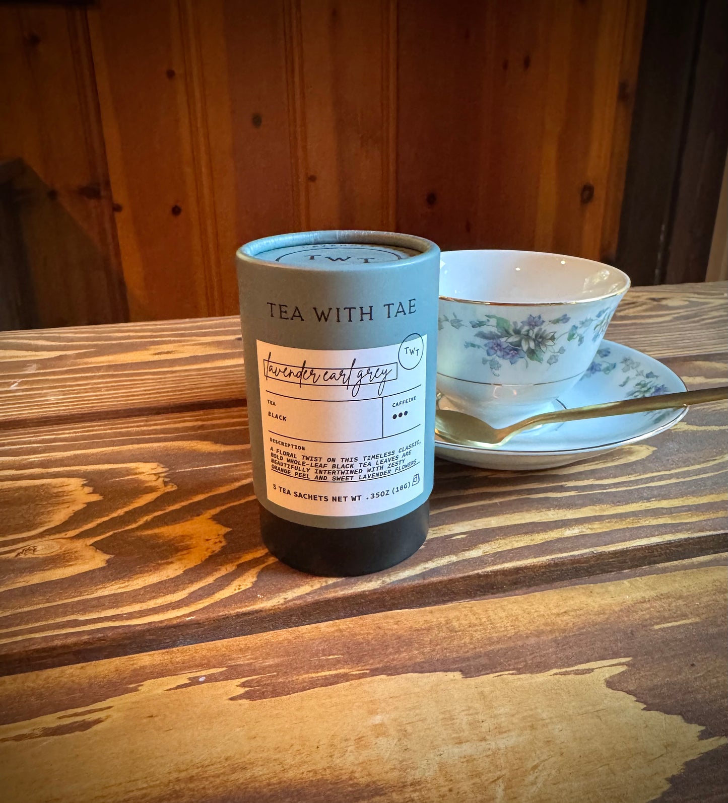Lavender Earl Tea - Mini Tube (5 tea bags)