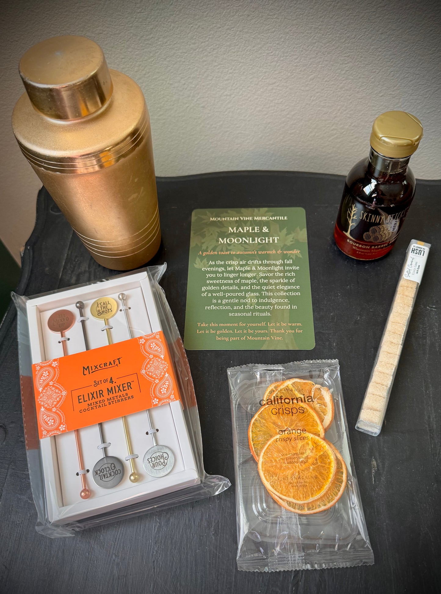 Maple & Moonlight - A Fall Entertaining & Cocktail Gift Box