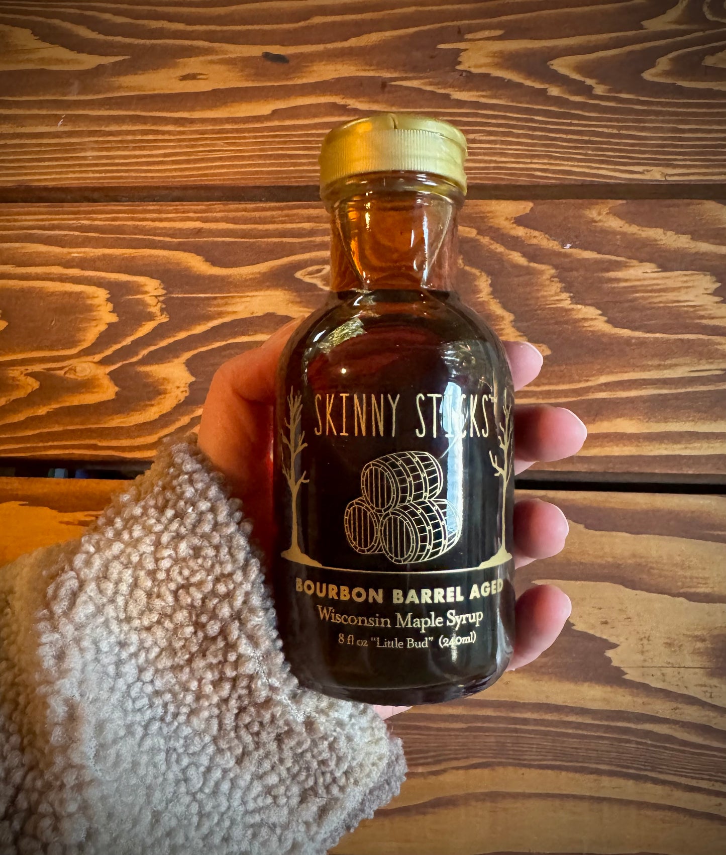 Bourbon Barrel Aged Maple Syrup